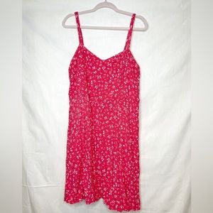 Torrid size: 2 pink flower dress